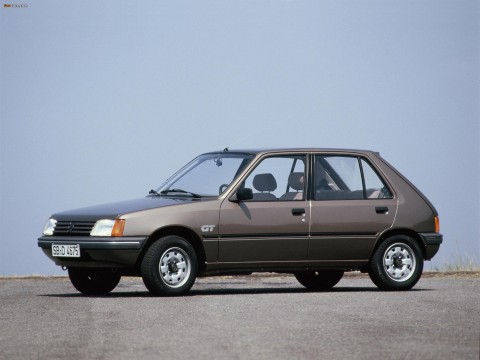 Technical specifications and characteristics for【Peugeot 205 I (741A/C)】