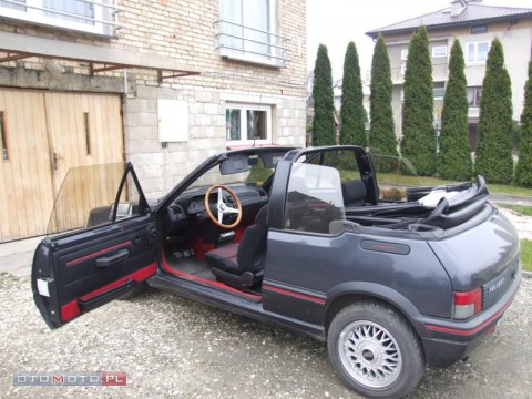 Technical specifications and characteristics for【Peugeot 205 I Cabrio (741B,20D)】