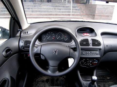 Caractéristiques techniques de Peugeot 206 Sedan