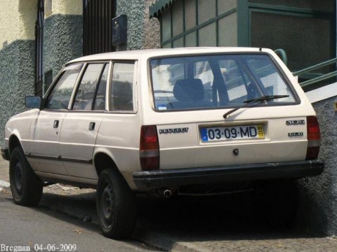 Technical specifications and characteristics for【Peugeot 305 I Break (581D)】