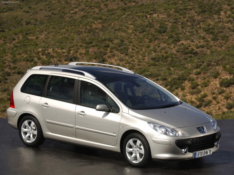 Technische Daten und Spezifikationen für Peugeot 307 Station Wagon