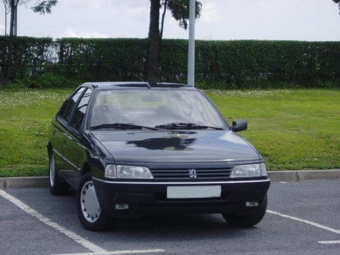 Caractéristiques techniques de Peugeot 405 I (15B)
