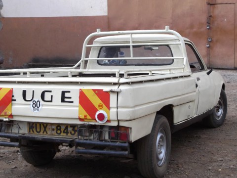 Technical specifications and characteristics for【Peugeot 504 Pick-up】