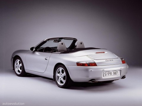 Technische Daten und Spezifikationen für Porsche 911 Cabrio (996)