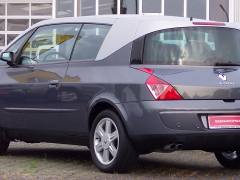 Specificații tehnice pentru Renault Avantime