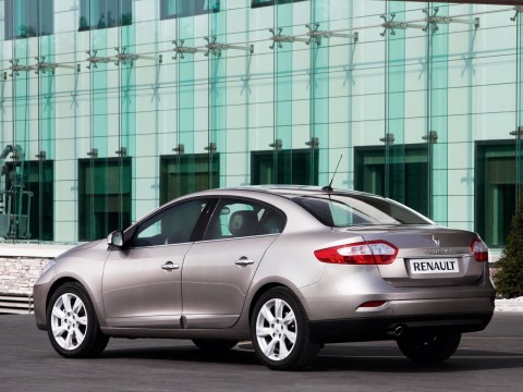 Technical specifications and characteristics for【Renault Fluence】