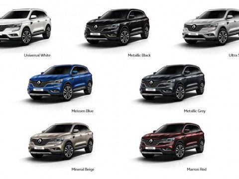 Technical specifications and characteristics for【Renault Koleos II】