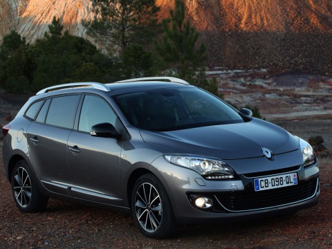 Τεχνικά χαρακτηριστικά για Renault Megane Grandtour III version 2012