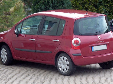 Specificații tehnice pentru Renault Modus