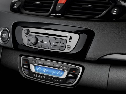 Technische Daten und Spezifikationen für Renault Scenic collection 2012