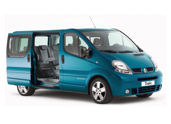 Renault Trafic Trafic II • 2.0 dCi (115 Hp) L1H1 technical specifications  and fuel consumption —
