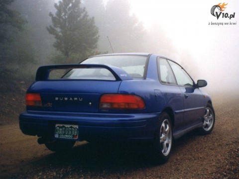 Especificaciones técnicas de Subaru Impreza Coupe I (GFC)