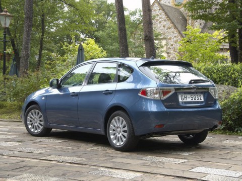 Technische Daten und Spezifikationen für Subaru Impreza III Hatchback