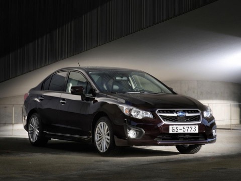 Subaru Impreza IV Sedan teknik özellikleri
