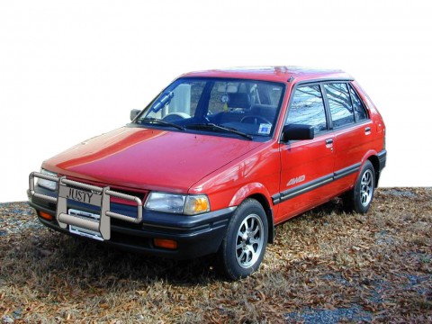 Technical specifications and characteristics for【Subaru Justy I (KAD)】