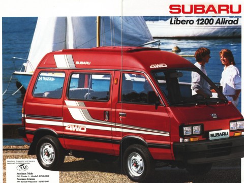 Technische Daten und Spezifikationen für Subaru Libero Bus (E10,E12)