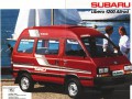 Caractéristiques techniques de Subaru Libero Bus (E10,E12)