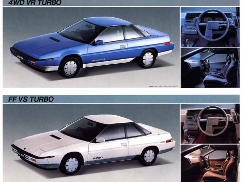 Technical specifications and characteristics for【Subaru XT Coupe】