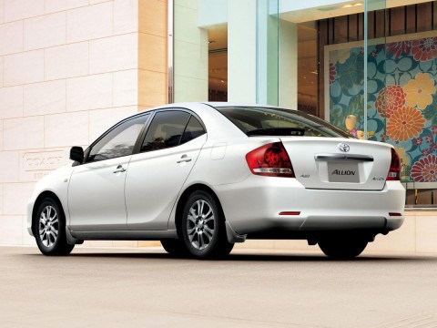 Technical specifications and characteristics for【Toyota Allion】