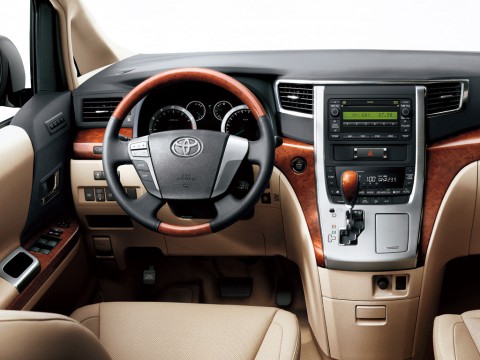 Technische Daten und Spezifikationen für Toyota Alphard II