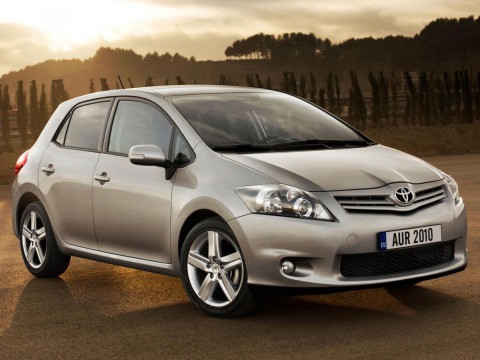 Technische Daten und Spezifikationen für Toyota Auris Facelift 2010