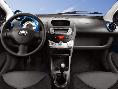 Caractéristiques techniques de Toyota Aygo (Facelift 2009)