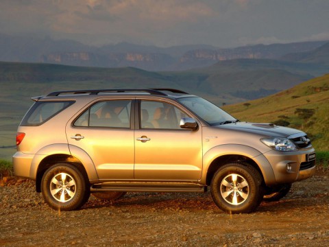 Technical specifications and characteristics for【Toyota Fortuner】
