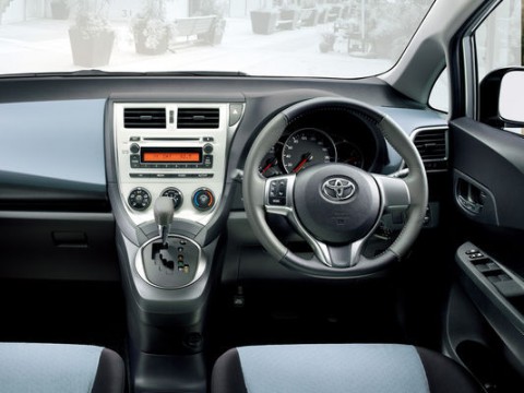 Technische Daten und Spezifikationen für Toyota Ractis
