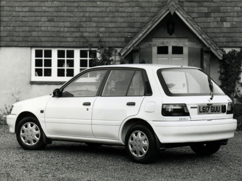 Technical specifications and characteristics for【Toyota Starlet II (P8)】