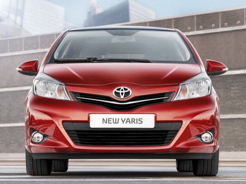 Technische Daten und Spezifikationen für Toyota Yaris (P3)