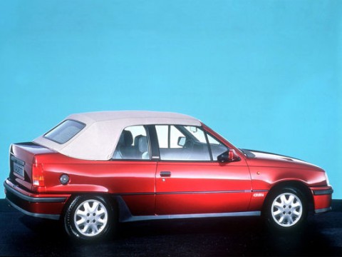 Caratteristiche tecniche di Vauxhall Astra Mk II Convertible