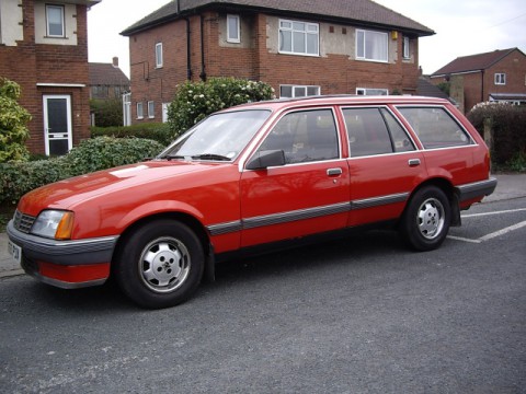 Vauxhall Cavalier Mk II Estate teknik özellikleri