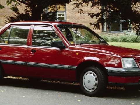 Technical specifications and characteristics for【Vauxhall Cavalier Mk II】