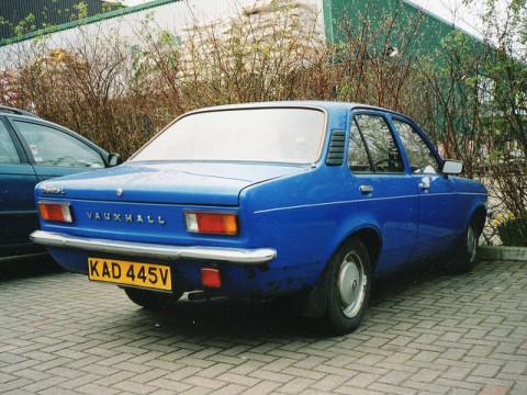 Caratteristiche tecniche di Vauxhall Chevette