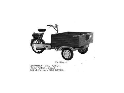 Technical specifications and characteristics for【Vespa Porter】