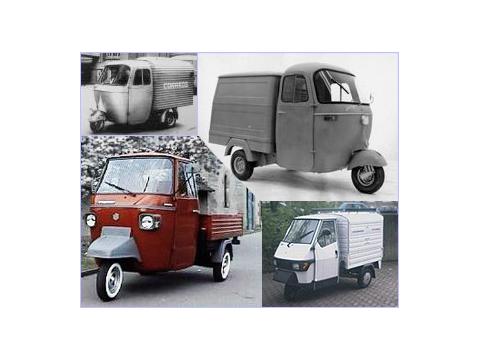 Technical specifications and characteristics for【Vespa Vespacar】