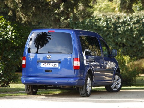 Technical specifications and characteristics for【Volkswagen Caddy Maxi Life】