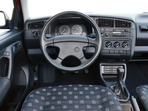 Caractéristiques techniques de Volkswagen Golf III Cabrio(1E)