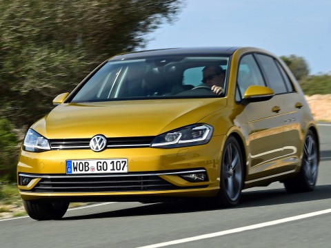 Technische Daten und Spezifikationen für Volkswagen Golf VII Restyling