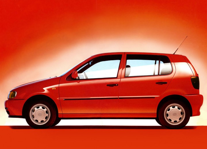 1994 Volkswagen Polo III (6N/6KV) 1.3 (55 CH)  Fiche technique,  consommation de carburant , Dimensions