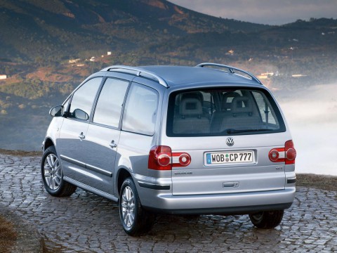 Especificaciones técnicas de Volkswagen Sharan (7M)