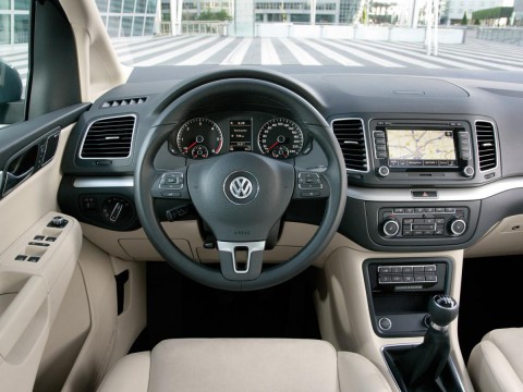 Specificații tehnice pentru Volkswagen Sharan II