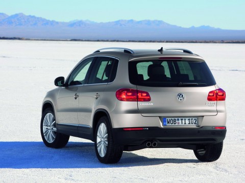 Technische Daten und Spezifikationen für Volkswagen Tiguan I Restyling