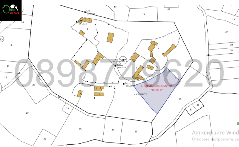 For Sale  Plot region Veliko Tarnovo , Gabrovtsi , 2011 sq.m | 22426845