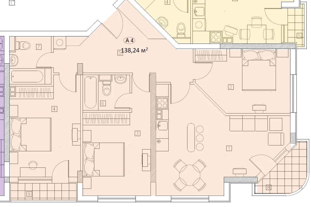 Продава 4-СТАЕН, гр. София, Център, снимка 2 - Апартаменти - 53827523