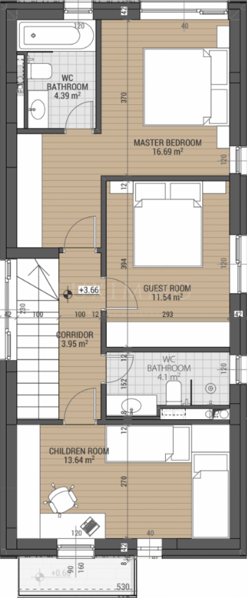 Продава КЪЩА, гр. София, в.з.Малинова долина - Герена, снимка 3 - Къщи - 53023429