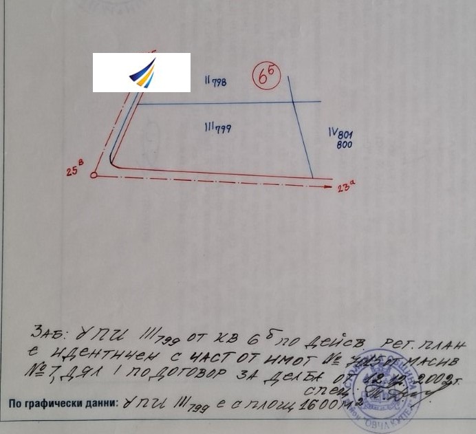 Продава ПАРЦЕЛ, с. Големо Бучино, област Перник, снимка 1 - Парцели - 47495865