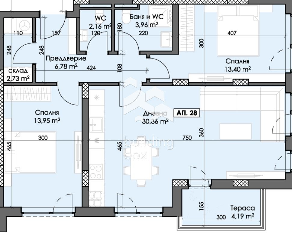 Продава 3-СТАЕН, гр. Пловдив, Тракия, снимка 10 - Апартаменти - 55088640