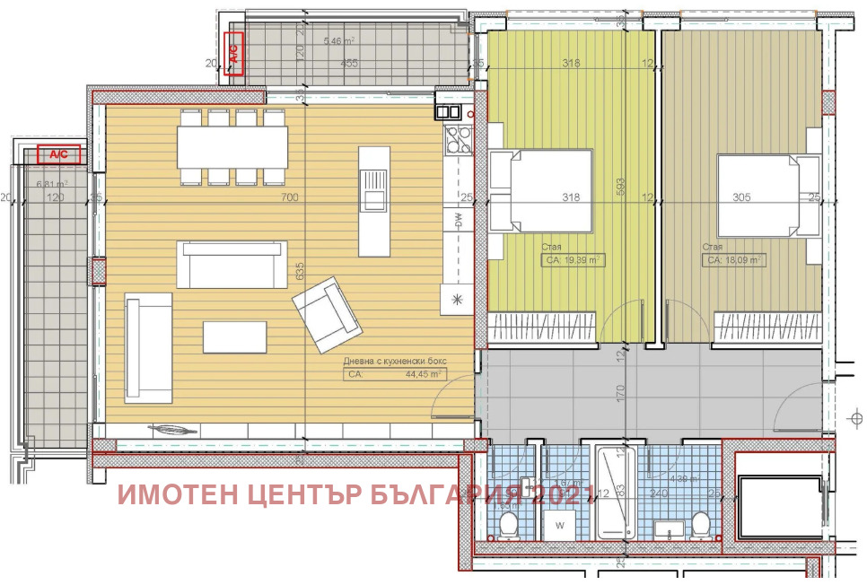 Продава 3-СТАЕН, гр. София, м-т Гърдова глава
