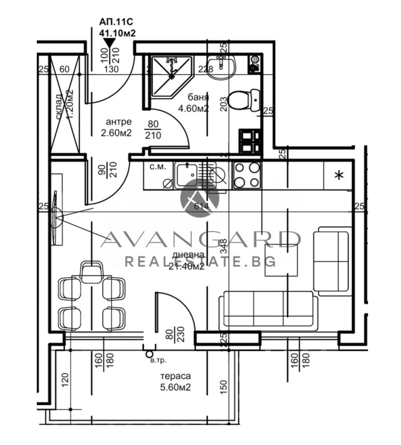 Продава 1-СТАЕН, гр. Пловдив, Беломорски, снимка 2 - Апартаменти - 52462992